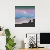 Waarnemen van de sterren poster (Thuiskantoor)