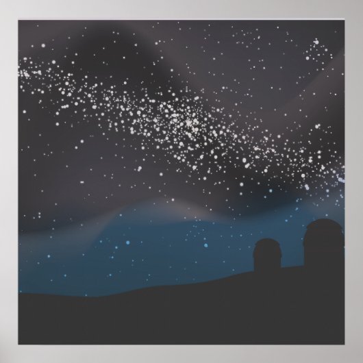 Waarnemen van de sterren poster (Voorkant)