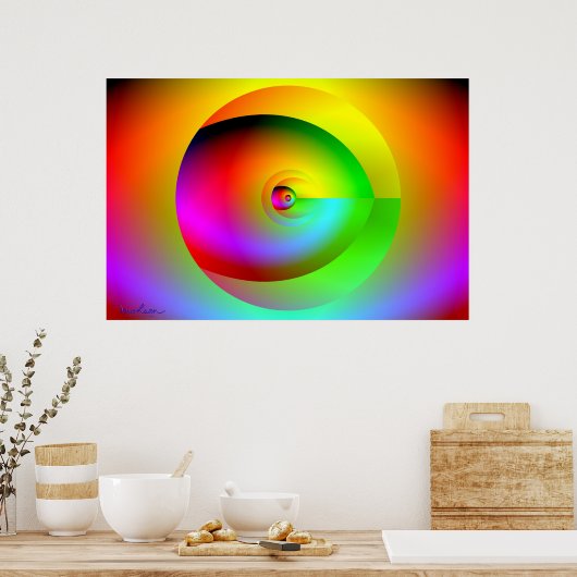 Waarnemer Poster (Keuken)