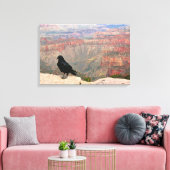 Waarnemer van de Canyon Canvas Afdruk (Insitu (Woonkamer))