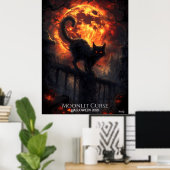 Waarnemer van de Heksen Halloween Poster (Thuiskantoor)