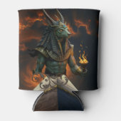 Waarnemer van het hiernamaals – Anubis. Blikjeskoeler (Voorkant)