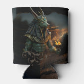 Waarnemer van het hiernamaals – Anubis. Blikjeskoeler (Achterkant)