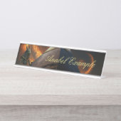 Waarnemer van het hiernamaals – Anubis. Bureau Naambordje (Voorkant)