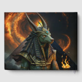 Waarnemer van het hiernamaals – Anubis. Gastenboek (Achterkant)