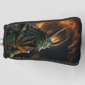 Waarnemer van het hiernamaals – Anubis. Golfheadcover (Voorkant)