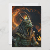Waarnemer van het hiernamaals – Anubis. Kaart (Achterkant)