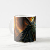 Waarnemer van het hiernamaals – Anubis. Koffiemok (Voorkant links)