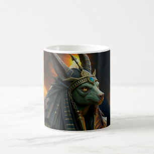 Waarnemer van het hiernamaals – Anubis.  Koffiemok