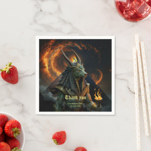 Waarnemer van het hiernamaals – Anubis. Servet