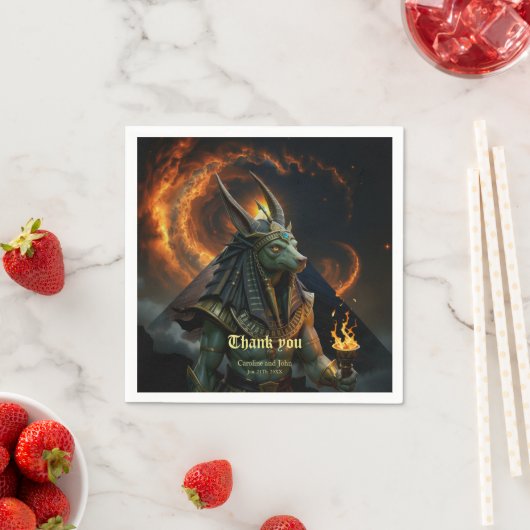 Waarnemer van het hiernamaals – Anubis. Servet (Insitu)