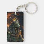 Waarnemer van het hiernamaals – Anubis. Sleutelhanger (achterkant)