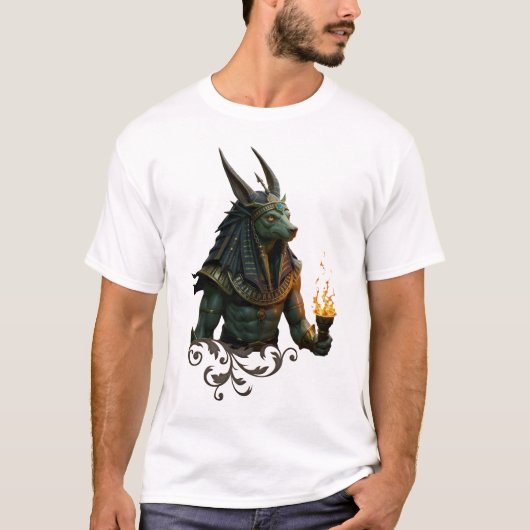 Waarnemer van het hiernamaals – Anubis. T-shirt (Voorkant)