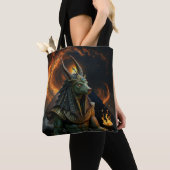 Waarnemer van het hiernamaals – Anubis. Tote Bag (Dichtbij)