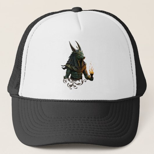 Waarnemer van het hiernamaals – Anubis. Trucker Pet (Voorkant)