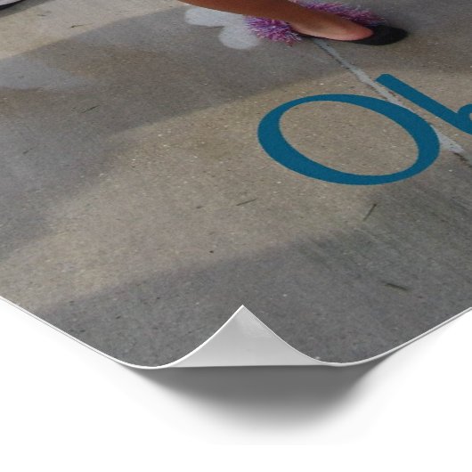 Waarneming - Begin van het DREAM SWIM-POSTER Poster (Hoek)