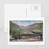 Waarneming spoorweg briefkaart (Voorkant / Achterkant)