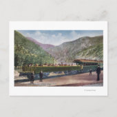 Waarneming spoorweg briefkaart (Voorkant)