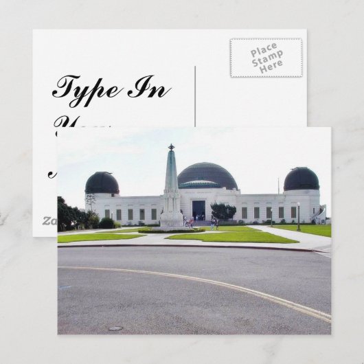 Waarnemingspost Griffith Briefkaart (Voorkant / Achterkant)