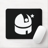 Waarnemingspost Pictogram Mousepad Muismat (Met muis)