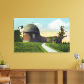 Waarnemingspost Van Vleck van de Universiteit van  Canvas Afdruk (Insitu (Woonkamer))