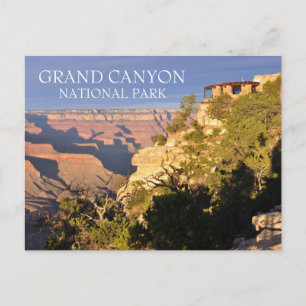 Waarnemingsstation Yavapai South Rim Grand Canyon Briefkaart
