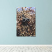 Waarnemingstechniek voor scoutwaarnemingen canvas afdruk (Insitu (Houten vloer))