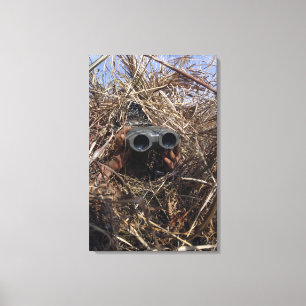 Waarnemingstechniek voor scoutwaarnemingen canvas afdruk
