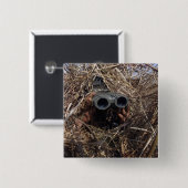 Waarnemingstechniek voor scoutwaarnemingen vierkante button 5,1 cm (Voorkant /achterkant)