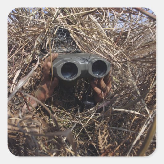 Waarnemingstechniek voor scoutwaarnemingen vierkante sticker (Voorkant)