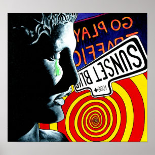 "WAAROM" afdrukken Poster