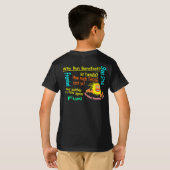 Waarom Barefoot runnen? T-shirt (Achterkant volledig)