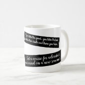 Waarom ben ik binnengekomen bij de Keuken  grappig Koffiemok (Voorkant rechts)