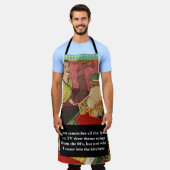 Waarom ben ik binnengekomen bij de Keuken  grappig Schort (Gedragen)