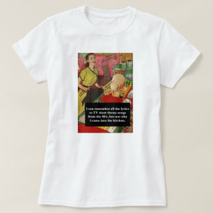 Waarom ben ik binnengekomen bij de Keuken grappig T-shirt