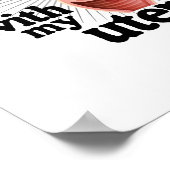 Waarom ben je geobsedeerd door mijn baarmoeder - poster (Hoek)