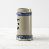 Waarom beperken gelukkig tot een uur: grappige Dri Bierpul (Center)