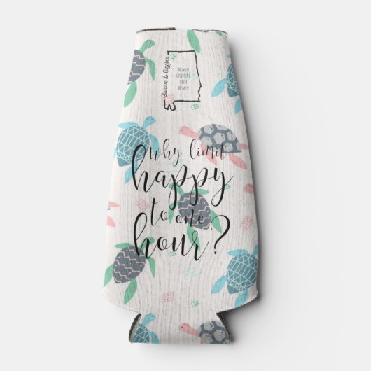 Waarom beperken Happy Alabama Bril en Giggles Cool Flesjeskoeler (Voorkant)