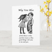 Waarom blauw stemmen in 2026 kaart (Gele Bloem)