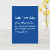 Waarom blauw stemmen in 2026 kaart (Gele Bloem)