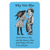 Waarom blauw stemmen in 2026 magneet (Verticaal)