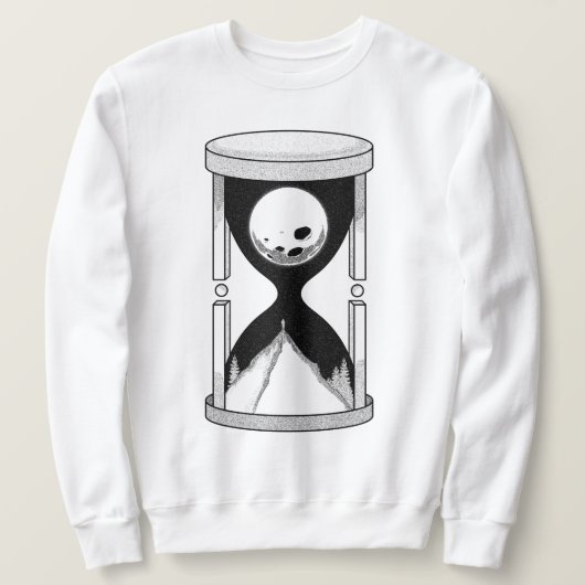 Waarom Bother? Hourglass Crew Trui (Design voorkant)
