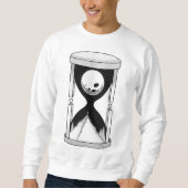Waarom Bother? Hourglass Crew Trui (Voorkant)
