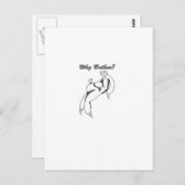 Waarom Bother? Sloth Merchandise Briefkaart (Voorkant / Achterkant)