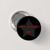Waarom controle 1977 ronde button 3,2 cm (Voorkant /achterkant)