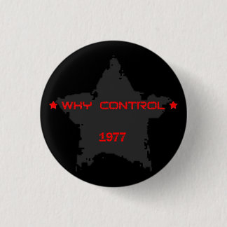 Waarom controle 1977 ronde button 3,2 cm