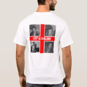 Waarom Controle Ideologie White T-shirt (Achterkant)