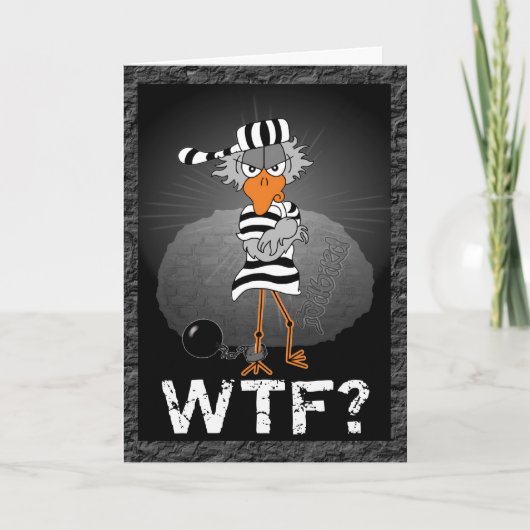 Waarom de Felony: Wenskaart Kaart (Voorkant)