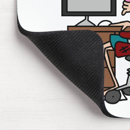 Waarom de Humor van het Harde Werk van de Kans Muismat (Hoek)