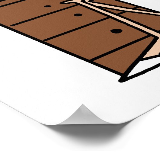 Waarom de Humor van het Werk van de Kans Hard Poster (Hoek)